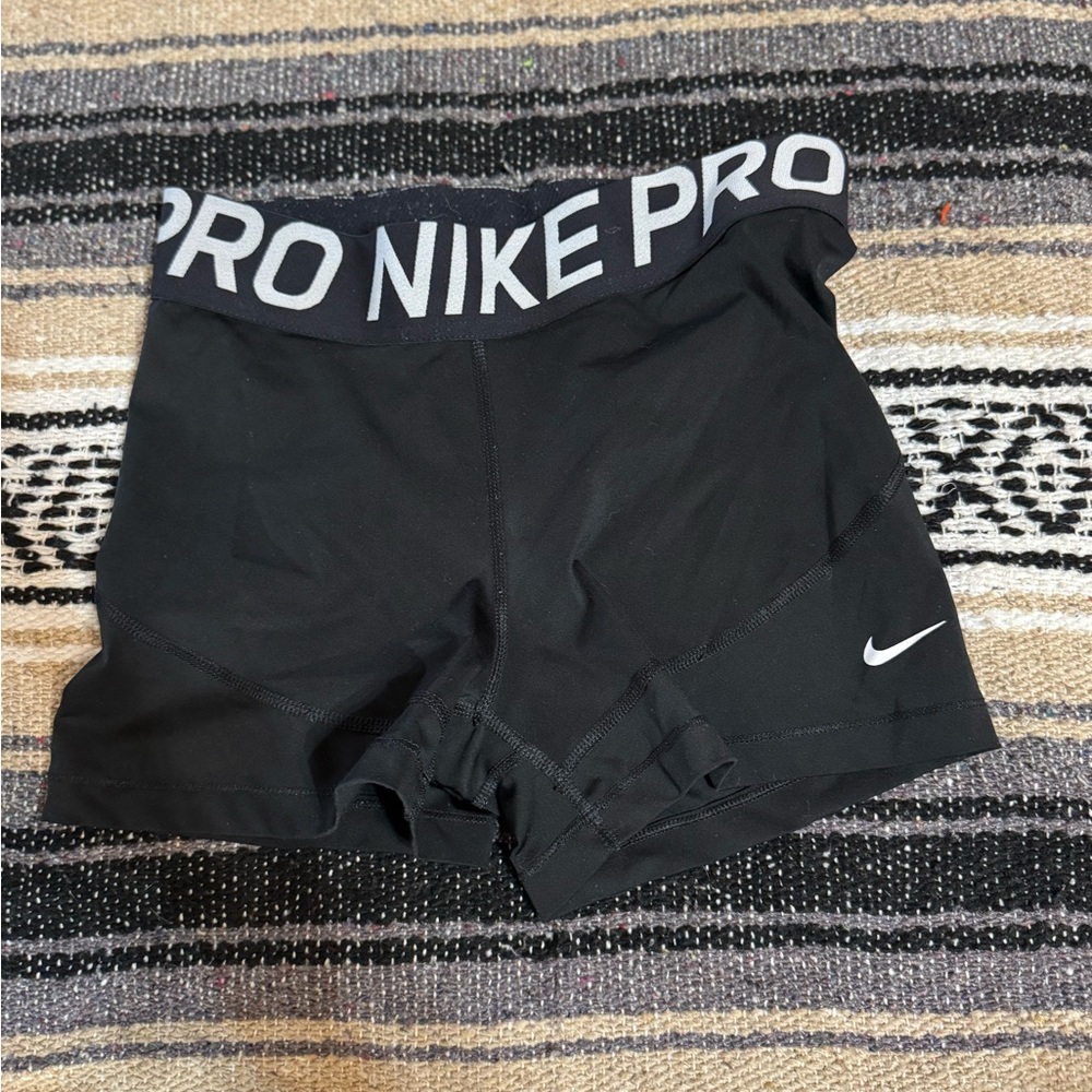 Nike Pro Athletic Black Shorts